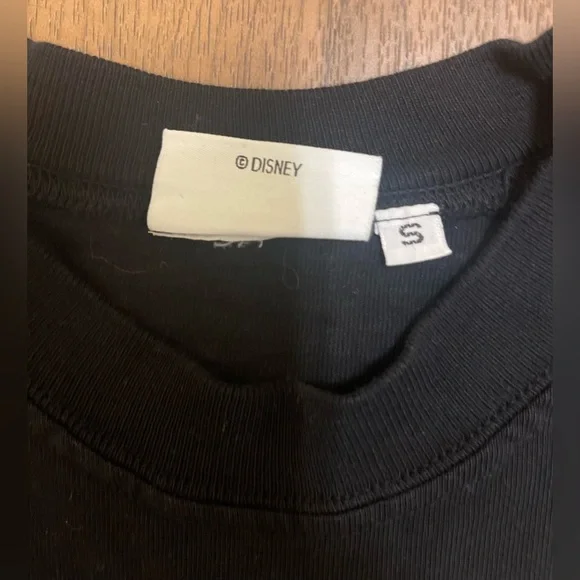 Disney Black Crew Neck Top - Picture 4 of 9